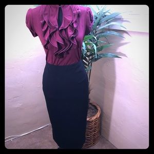 Sexy black pencil skirt🔥